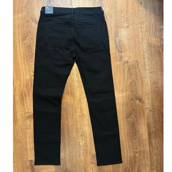 NWT J.Crew Slim Fit Jean In Signature Flex Black Size 31x32 - Picture 8 of 8